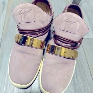 Giuseppe Zanotti 💜 | Womens Purple Sneakers | Luxury Casual Shoes